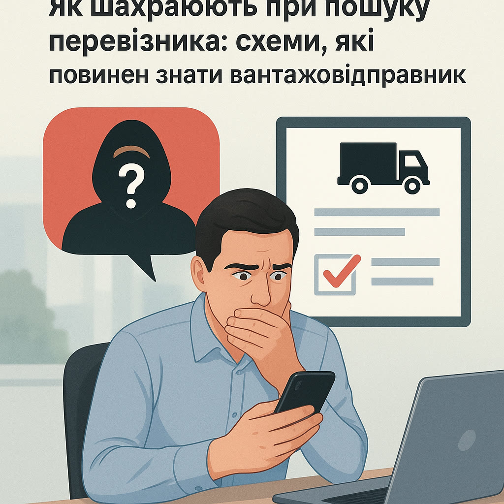 Подозрительный анонимный контакт в мессенджере предлагает перевозку груза